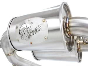 aFe Power - 49-36326-B | AFE Power MACH Force-Xp 2-1/2 IN 304 Stainless Steel Cat-Back Exhaust System w/Black Tip (2012-2015 335i F30 L6-3.0L t) - Image 4