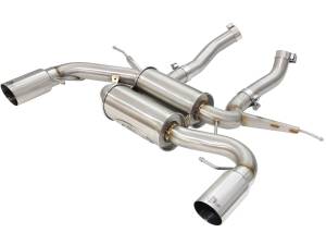 aFe Power - 49-36327-P | AFE Power MACH Force-Xp 2-1/2 IN Stainless Steel Downpipe-Back Exhaust Sys w/Polished Tip (2007-2013 335i E90/92/93 L6-3.0L t) - Image 3