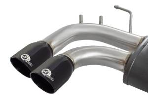 aFe Power - 49-36329-B | AFE Power MACH Force-Xp 3 IN to 2-1/4 IN Stainless Steel Cat-Back Exhaust w/ Black Tip (2012-2016 328i F30 L4-2.0L t) - Image 5