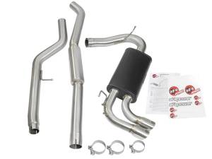 aFe Power - 49-36329-P | AFE Power MACH Force-Xp 3 IN to 2-1/4 IN Stainless Steel Cat-Back Exhaust w/ Polish Tip (2012-2016 328i F30 L4-2.0L t) - Image 2