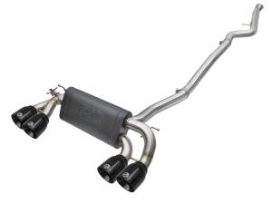 aFe Power - 49-36330-1B | AFE Power MACH Force-Xp Cat-Back Exhaust 3 to 2-1/2 IN 304 S/S w/ Black Tips (2016-2018 M2 F87 L6-3.0L t) - Image 1