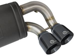 aFe Power - 49-36330-1B | AFE Power MACH Force-Xp Cat-Back Exhaust 3 to 2-1/2 IN 304 S/S w/ Black Tips (2016-2018 M2 F87 L6-3.0L t) - Image 4