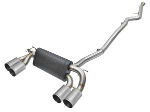 aFe Power - 49-36330-1P | AFE Power MACH Force-Xp Cat-Back Exhaust 3 to 2-1/2 IN 304 S/S w/ Polished Tips (2016-2018 M2 F87 L6-3.0L t) - Image 1