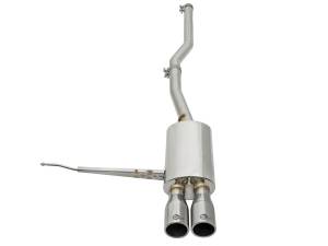 49-36331-P | AFE Power MACH Force-Xp Stainless Steel Cat-Back Exhaust System w/ Polished Tip (2015-2023 Cooper S F55/F57 L4-2.0L t)