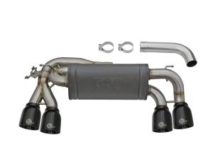 aFe Power - 49-36333-B | AFE Power MACH Force-Xp 3 to 2-1/2 IN Stainless Steel Axle-Back Exhaust System w/Black Tip (2016-2018 M2 F87 L6-3.0L t) - Image 2