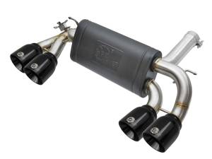 aFe Power - 49-36333-B | AFE Power MACH Force-Xp 3 to 2-1/2 IN Stainless Steel Axle-Back Exhaust System w/Black Tip (2016-2018 M2 F87 L6-3.0L t) - Image 3