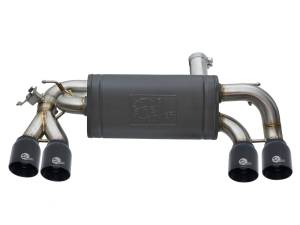 aFe Power - 49-36333-B | AFE Power MACH Force-Xp 3 to 2-1/2 IN Stainless Steel Axle-Back Exhaust System w/Black Tip (2016-2018 M2 F87 L6-3.0L t) - Image 1