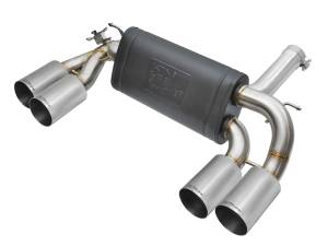 aFe Power - 49-36333-P | AFE Power MACH Force-Xp 3 to 2-1/2 IN 304 Stainless Steel Axle-Back Exhaust w/Polished Tip (2016-2018 M2 F87 L6-3.0L t) - Image 3