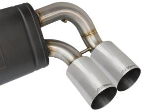 aFe Power - 49-36333-P | AFE Power MACH Force-Xp 3 to 2-1/2 IN 304 Stainless Steel Axle-Back Exhaust w/Polished Tip (2016-2018 M2 F87 L6-3.0L t) - Image 7