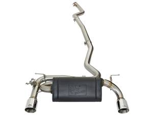 aFe Power - 49-36334-P | AFE Power MACH Force-Xp Stainless Steel Cat-Back Exhaust System w/Polished Tips (2016-2020 340i F30 L6-3.0L t) - Image 3