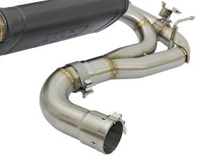 aFe Power - 49-36335-B | AFE Power MACH Force-Xp Axle-Back Stainless Steel Exhaust System w/Black Tip (2016-2020 340i F30 L6-3.0L t) - Image 7