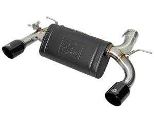 aFe Power - 49-36335-B | AFE Power MACH Force-Xp Axle-Back Stainless Steel Exhaust System w/Black Tip (2016-2020 340i F30 L6-3.0L t) - Image 3