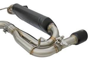 aFe Power - 49-36335-B | AFE Power MACH Force-Xp Axle-Back Stainless Steel Exhaust System w/Black Tip (2016-2020 340i F30 L6-3.0L t) - Image 6