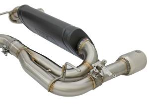 aFe Power - 49-36335-P | AFE Power MACH Force-Xp Axle-Back Stainless Steel Exhaust System w/Polished Tips (2016-2020 340i F30 L6-3.0L t) - Image 6