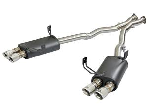 49-36339-P | AFE Power MACH Force-Xp 2-1/2 in 304 Stainless Steel Cat-Back Exhaust w/Polished Tips (2006-2008 Z4 M E85 L6-3.2L)