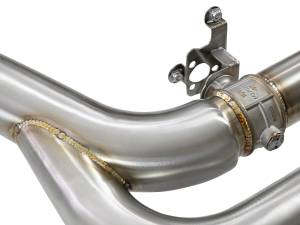 aFe Power - 49-36342-B | AFE Power MACH Force-XP 3-1/2 IN 304 Stainless Steel Cat-Back Exhaust w/ Black Tip  (2015-2018 X5 M F85 V8-4.4L tt) - Image 4