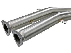 aFe Power - 49-36344-B | AFE Power MACH Force-XP 2-1/2 IN 304 Stainless Steel Cat-Back Exhaust System w/ Black Tips (2001-2006 M3 E46 L6-3.2L) - Image 3