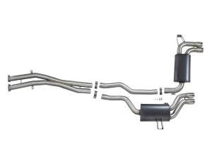 aFe Power - 49-36344-P | AFE Power MACH Force-XP 2-1/2 IN 304 Stainless Steel Cat-Back Exhaust w/ Polished Tips (2001-2006 M3 E46 L6-3.2L) - Image 2