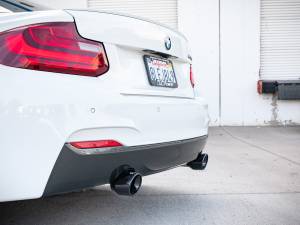 aFe Power - 49-36348-B | AFE Power MACH Force-XP 3 IN to 2-1/2 IN 304 Stainless Steel Axle-Back Exhaust Black (2014-2016 M235i F22/23 L4-2.0L t) - Image 9