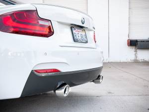 aFe Power - 49-36348-P | AFE Power MACH Force-XP 3 IN to 2-1/2 IN 304 Stainless Steel Axle-Back Exhaust Polished (2014-2016 M235i F22/23 L4-2.0L t) - Image 9