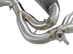 aFe Power - 49-36350-B | AFE Power MACH Force-Xp 3 to 2-1/2 IN Stainless Steel Cat-Back Exhaust System w/Black Tip (2019-2021 M2 F87 L6-3.0L tt) - Image 3