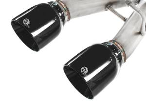 aFe Power - 49-36408-B | AFE Power MACH Force-Xp 2-1/2 in 304 Stainless Steel Cat-Back Exhaust w/Black Tip (2008-2008 R32 MKV V6-3.2L) - Image 4