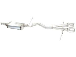 aFe Power - 49-36408-P | AFE Power MACH Force-Xp 2-1/2 in 304 Stainless Steel Cat-Back Exhaust w/Polished Tip (2008-2008 R32 MKV V6-3.2L) - Image 3