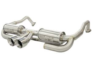 49-36409 | AFE Power MACH Force-Xp 2 IN to 2-1/2 IN Stainless Steel Cat-Back Exhaust System (2005-2008 Boxster 987.1)