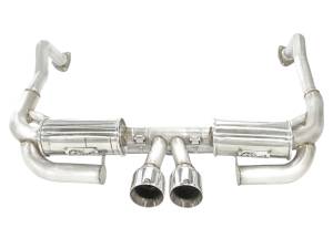 aFe Power - 49-36409 | AFE Power MACH Force-Xp 2 IN to 2-1/2 IN Stainless Steel Cat-Back Exhaust System (2005-2008 Boxster 987.1) - Image 2