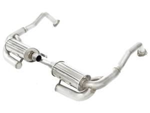 49-36411 | AFE Power MACH Force-Xp 2 IN to 2-1/2 IN Stainless Steel Cat-Back Exhaust System (2005-2015 Boxster 987.1)