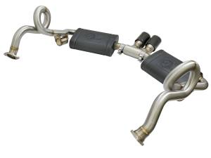 aFe Power - 49-36415-C | AFE Power MACH Force-Xp 2-1/2 IN to 2 IN Stainless Steel Cat-Back Exhaust System Carbon (2013-2016 Cayman 981 H6-3.4L) - Image 4