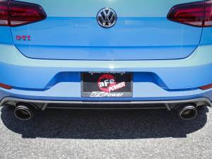 aFe Power - 49-36421-C | AFE Power MACH Force-Xp 3 IN to 2-1/2 IN Stainless Steel Axle-Back Exhaust System Carbon (2018-2021 GTI MK7.5 L4-2.0L t) - Image 7