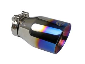 aFe Power - 49-36430-L | AFE Power MACH Force-Xp 3 IN to 2-1/2IN Stainless Steel Cat-Back Exhaust w/ Blue Flame Tip (2015-2019 Golf R MKVII L4-2.0L t) - Image 3