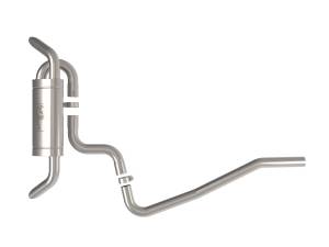 aFe Power - 49-36449 | AFE Power MACH Force-Xp 2-1/2 IN 304 Stainless Steel Cat-Back Exhaust System (2018-2023 Tiguan L4-2.0L t) - Image 2