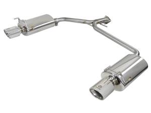 49-36604 | AFE Power Takeda 1-3/4 IN to 2-1/4 IN 304 Stainless Steel Axle-Back Exhaust w/ Polish Tips (2013-2016 Accord L4-2.4L)