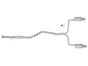 aFe Power - 49-36605 | AFE Power Takeda 2-1/2 IN to 1-3/4 IN 304 Stainless Steel Cat-Back Exhaust w/ Polish Tips (2013-2017 Accord L4-2.4L) - Image 2