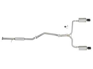 aFe Power - 49-36605-B | AFE Power Takeda 2-1/2 IN to 1-3/4 IN 304 Stainless Steel Cat-Back Exhaust w/ Black Tips (2013-2017 Accord L4-2.4L) - Image 2