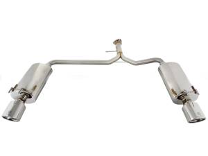 49-36607 | AFE Power Takeda 2-1/4 IN to 1-3/4 IN 304 Stainless Steel Axle-Back Exhaust System (2013-2016 Accord)