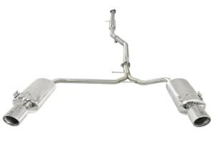 aFe Power - 49-36609 | AFE Power Takeda 2-1/2 IN to 1-3/4 IN 304 Stainless Steel Cat-Back Exhaust System (2013-2016 Accord) - Image 2