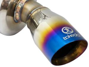 aFe Power - 49-36615-L | AFE Power Takeda 304 Stainless Steel Cat-Back Exhaust w/ Blue Flame Tip (2016-2021 Civic L4-1.5L t) - Image 8