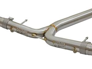 aFe Power - 49-36615-L | AFE Power Takeda 304 Stainless Steel Cat-Back Exhaust w/ Blue Flame Tip (2016-2021 Civic L4-1.5L t) - Image 4