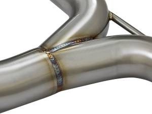 aFe Power - 49-36615-L | AFE Power Takeda 304 Stainless Steel Cat-Back Exhaust w/ Blue Flame Tip (2016-2021 Civic L4-1.5L t) - Image 5