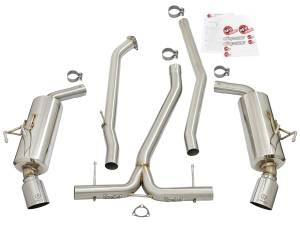 aFe Power - 49-36615-P | AFE Power Takeda 2-1/4 to 2-1/2 IN 304 Stainless Steel Cat-Back Exhaust w/Polished Tips (2016-2021 Civic L4-1.5L t) - Image 3