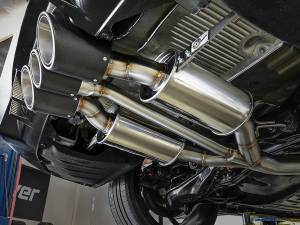 aFe Power - 49-36616-C | AFE Power Takeda 3 IN 304 Stainless Steel Cat-Back Exhaust System w/ Carbon Fiber Tips (2017-2021 Civic L4-2.0L t) - Image 7