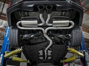 aFe Power - 49-36621-B | AFE Power Takeda 3 IN 304 Stainless Steel Cat-Back Exhaust System w/ Black Tips (2017-2020 Civic Si L4-1.5L t) - Image 7