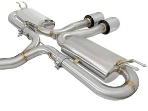 aFe Power - 49-36621-P | AFE Power Takeda 3 IN 304 Stainless Steel Cat-Back Exhaust System w/ Polished Tips (2017-2020 Civic Si L4-1.5L t) - Image 3