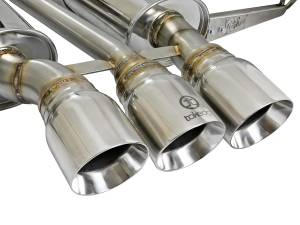 aFe Power - 49-36623-P | AFE Power Takeda 3 IN 304 Stainless Steel Cat-Back Exhaust System w/ Polished Tips (2017-2021 Civic L4-2.0L t) - Image 4