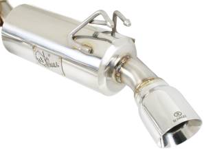 aFe Power - 49-36701 | AFE Power Takeda 3 IN to 2-1/2 IN 304 Stainless Steel Cat-Back Exhaust w/ Polished Tips (2008-2015 Lancer L4-2.0L t) - Image 3