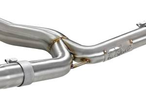 aFe Power - 49-36801-L | AFE Power Takeda 3 IN to 2-1/4 IN 304 Stainless Steel Cat-Back Exhaust w/ Blue Flame Tip (2015-2020 WRX Sti H4-2.0/2.5L t) - Image 4