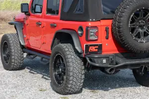 Rough Country - RCJ1866B | Rough Country Wheel to Wheel Nerf Steps (2018-2024 Wranlger JL Unlimited 4WD | 4 Door) - Image 2